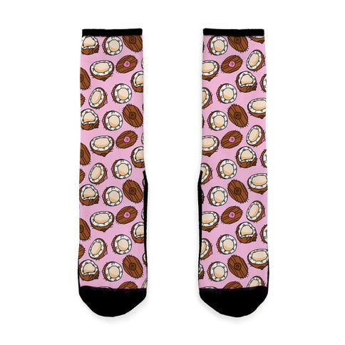 Coconut Titty Pattern Socks