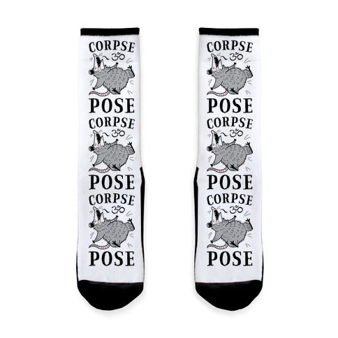 Corpse Pose Socks
