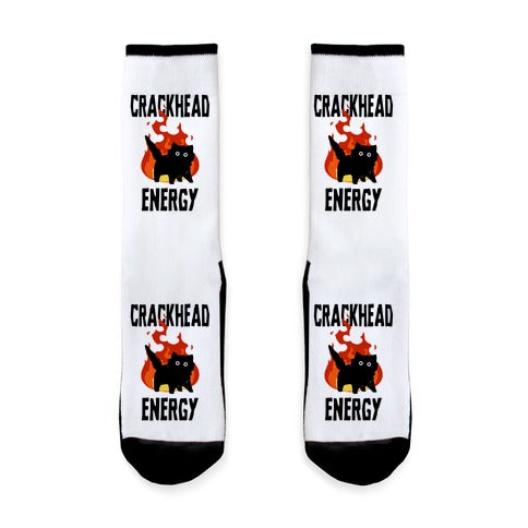 Crackhead Energy Socks