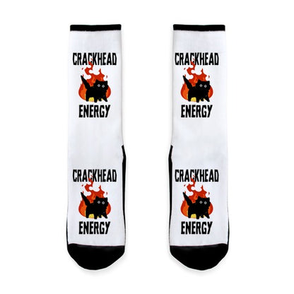Crackhead Energy Socks
