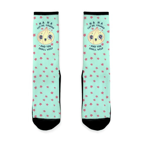 Cut Me Coward (Onion) Socks
