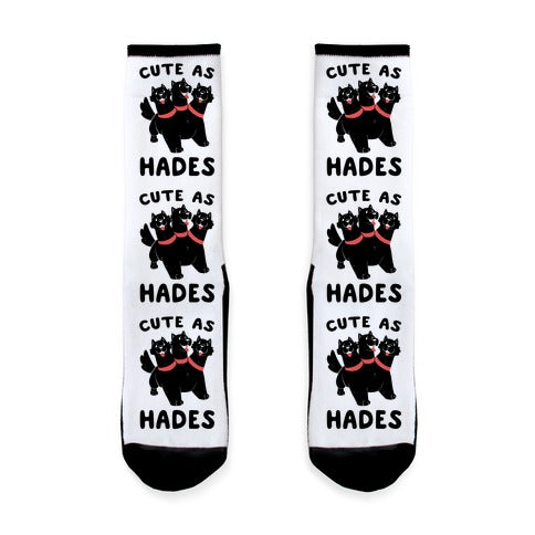 Cute as Hades - Cerberus  Socks