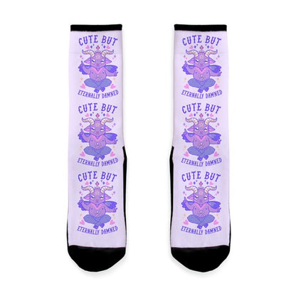 Cute But Eternally Damned Socks