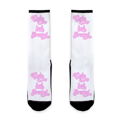Cute But Stressed  Socks