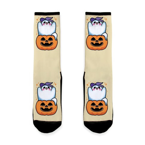 Cute Halloween Ghost Socks