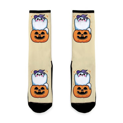 Cute Halloween Ghost Socks