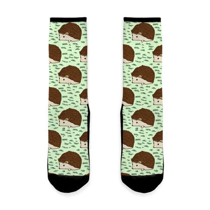 Cute Hedgehog Pattern  Socks