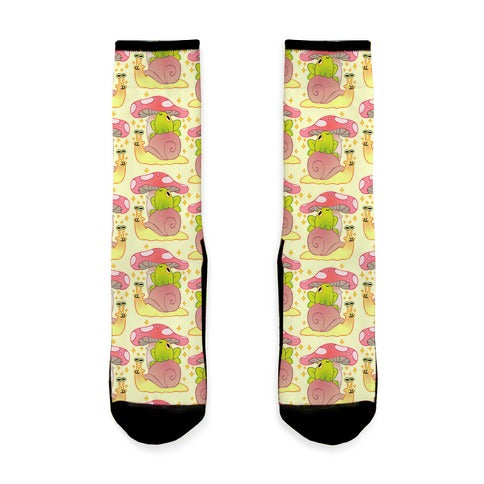 Cute Snail & Frog Socks