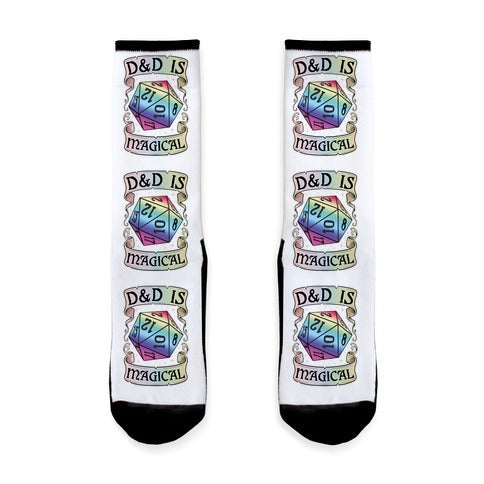 D&D Is Magical Socks