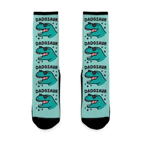 Dadosaur (Dad Dinosaur) Socks
