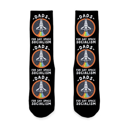 Dads For Gay Space Socialism Socks