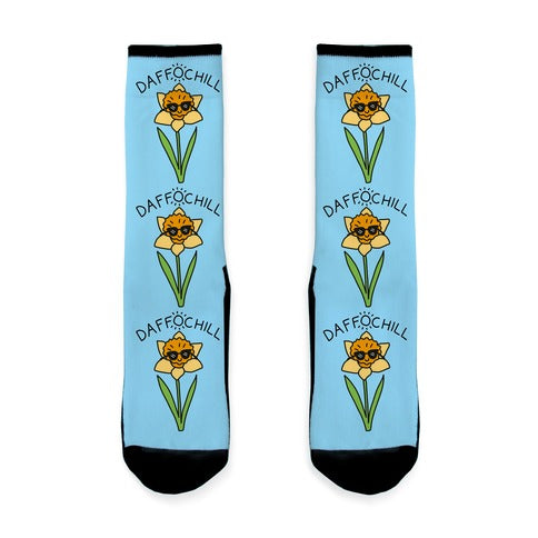 Daffochill Daffodil Socks