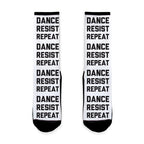 Dance Resist Repeat Socks