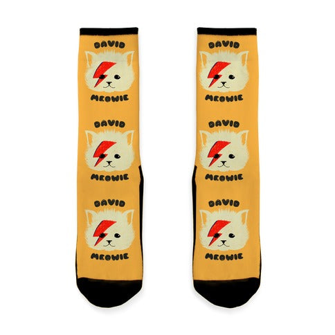 David Meowie Socks