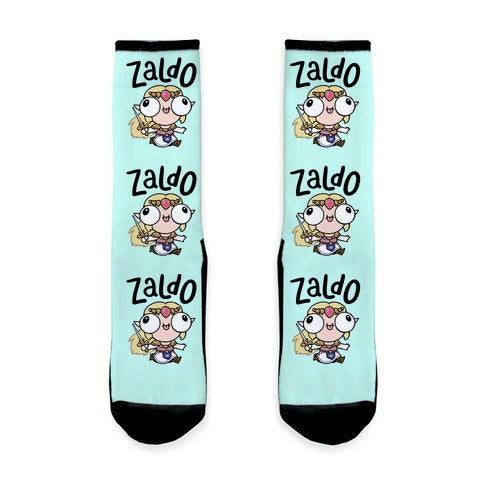 Derpy Zelda Zaldo Socks