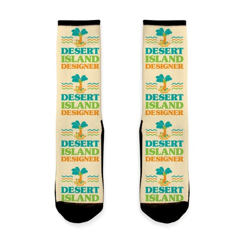 Desert Island Designer (Animal Crossing) Socks