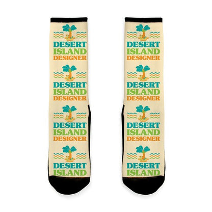 Desert Island Designer (Animal Crossing) Socks