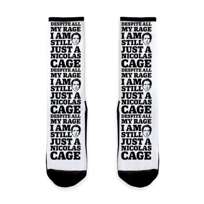 Despite All My Rage I Am Still Just a Nicolas Cage Socks