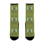 Double Double Soil And Trouble Parody Socks