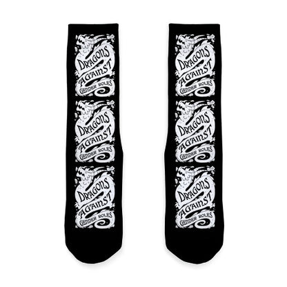 Dragons Against Gender Roles Socks