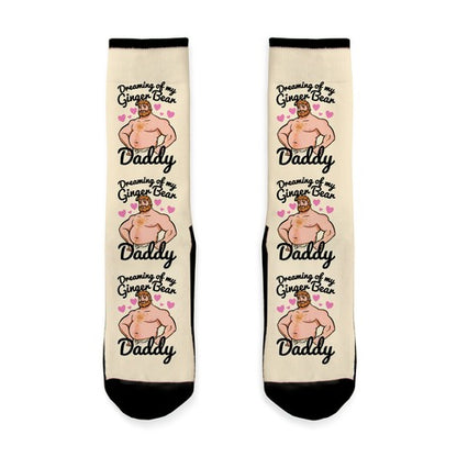 Dreaming of my Ginger Bear Daddy Socks