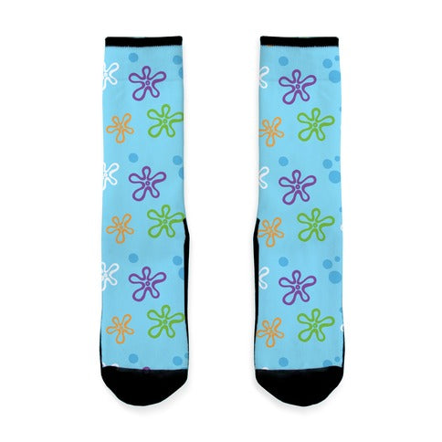 Dreamy Underwater Flower Sky Socks