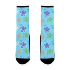 Dreamy Underwater Flower Sky Socks