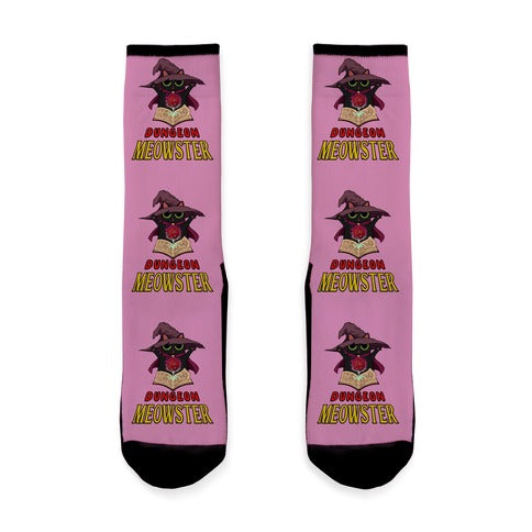 Dungeon Meowster Socks