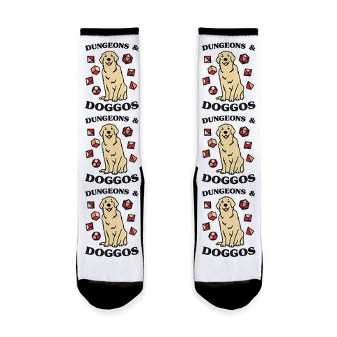 Dungeons & Doggos Socks