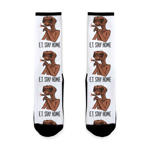 E.T. Stay home Socks