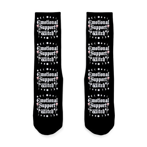 Emotional Support Witch Socks