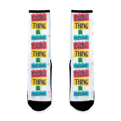 Everything is Awesome Socks