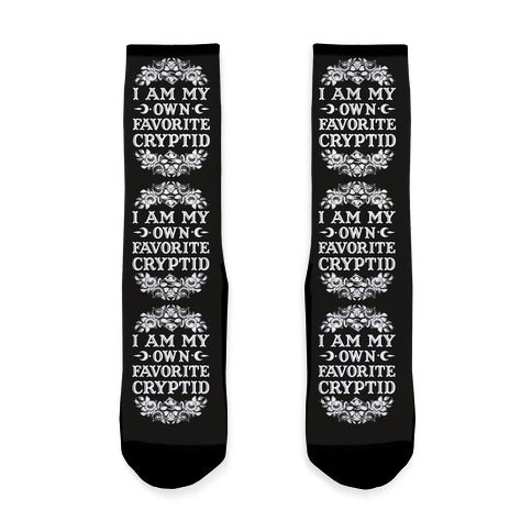 Favorite Cryptid Socks