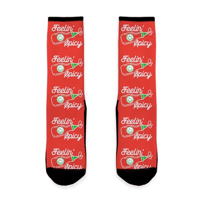 Feelin' Spicy Hot Sauce Socks