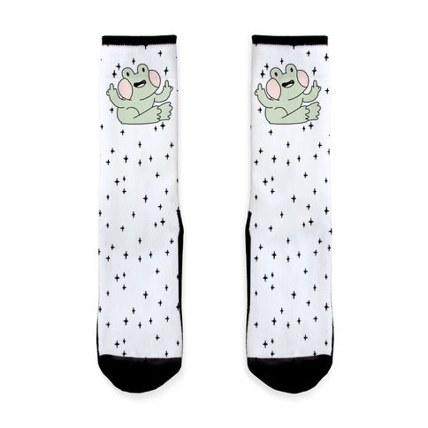 Flicky Frog  Socks