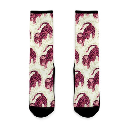 Floral Tiger  Socks