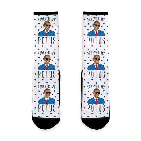 Forever My POTUS Obama Socks