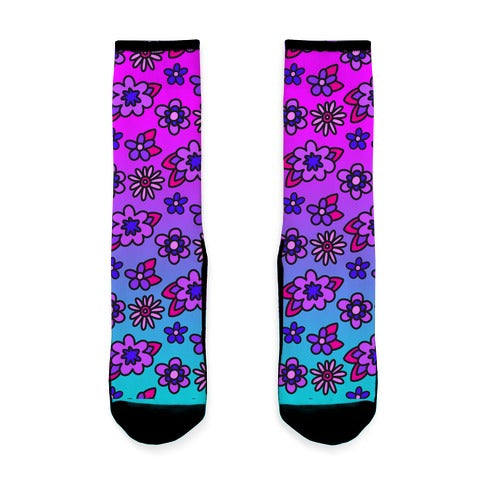 Funky Fresh Floral Socks