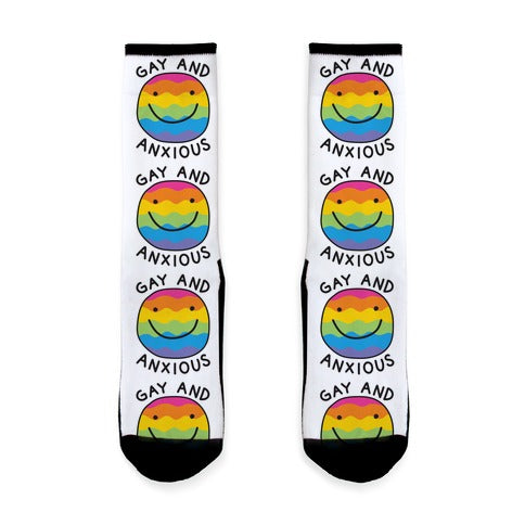 Gay And Anxious Socks