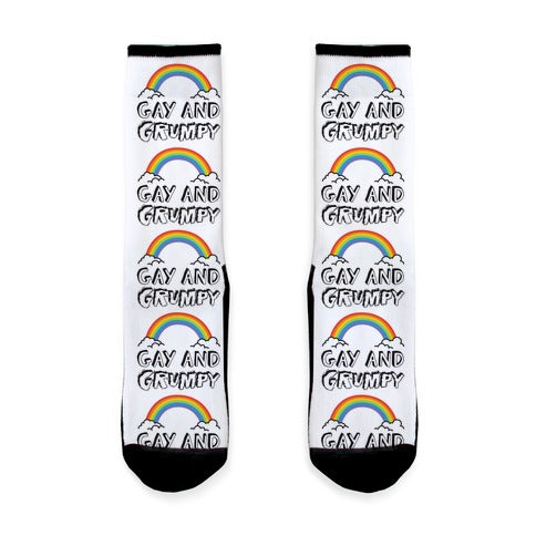 Gay And Grumpy Socks