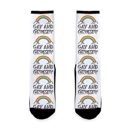 Gay And Grumpy Socks