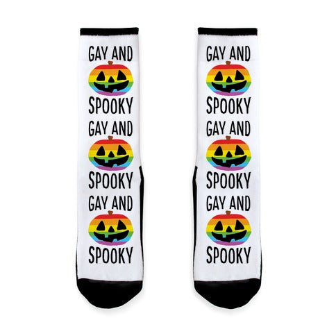 Gay And Spooky Socks