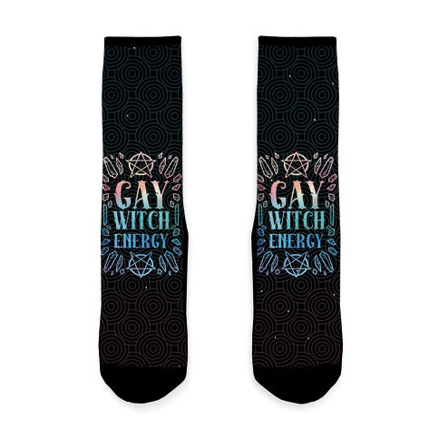 Gay Witch Energy Socks