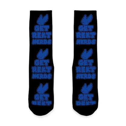 Get Rekt Nerds Socks