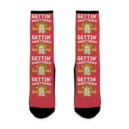 Gettin' Panettoned  Socks