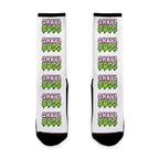 Ghoul Boss Girl Boss Parody Socks