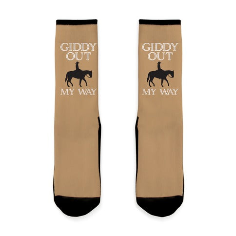 Giddy Out My Way Socks