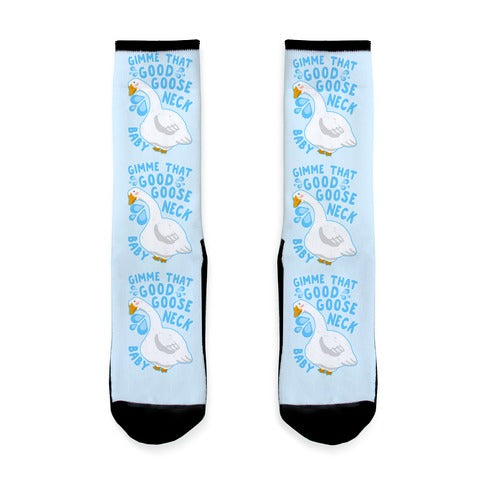 Gimme That Good Goose Neck Baby Socks