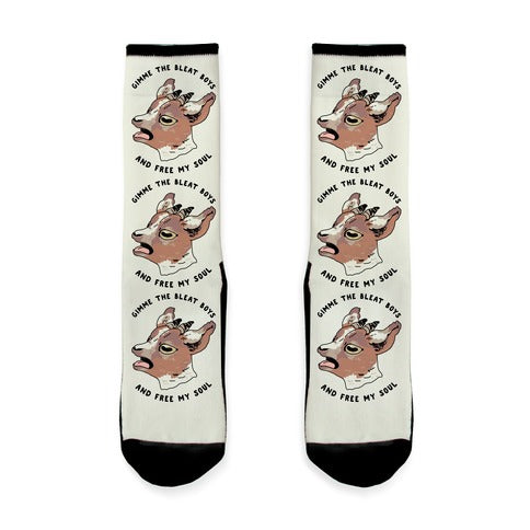 Gimme The Bleat Boys  Socks