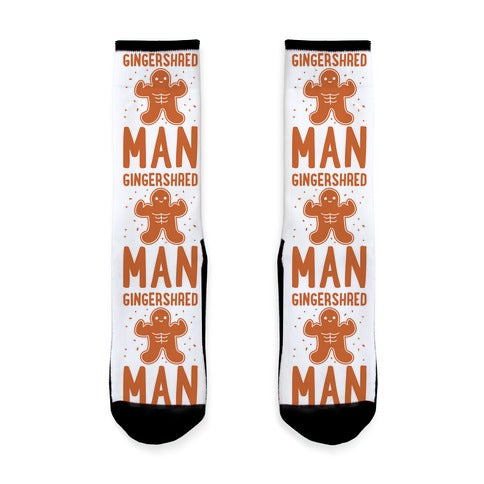 Gingershred Man Socks